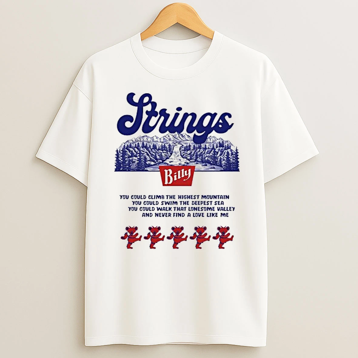 Strings Billy Banquet Coors Flip Grateful Dead Shirts