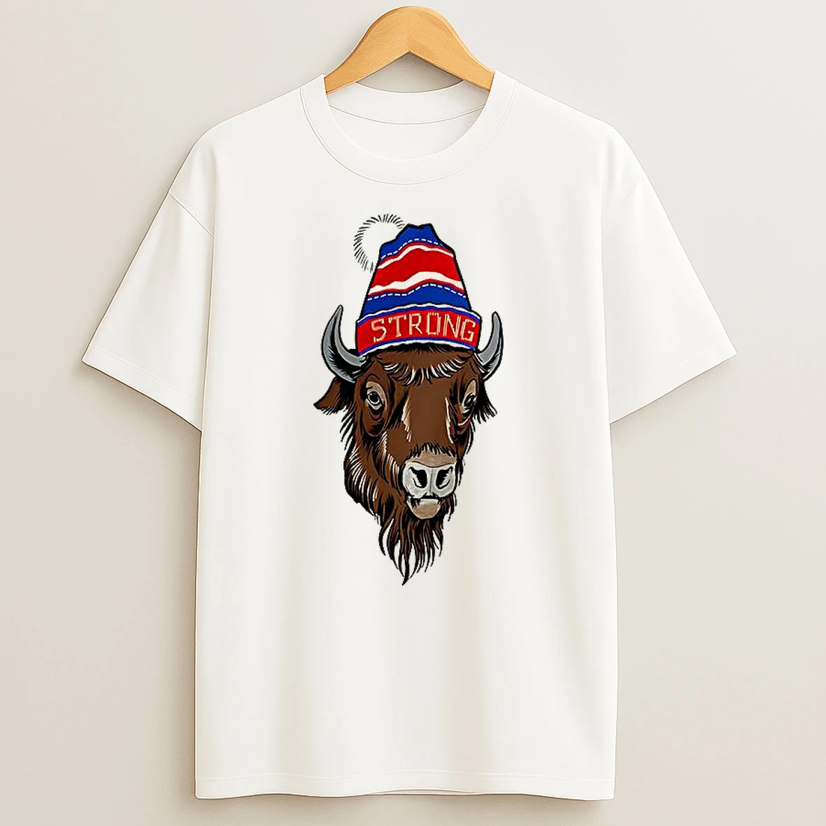 Strong Buffalo Merry Christmas Shirts