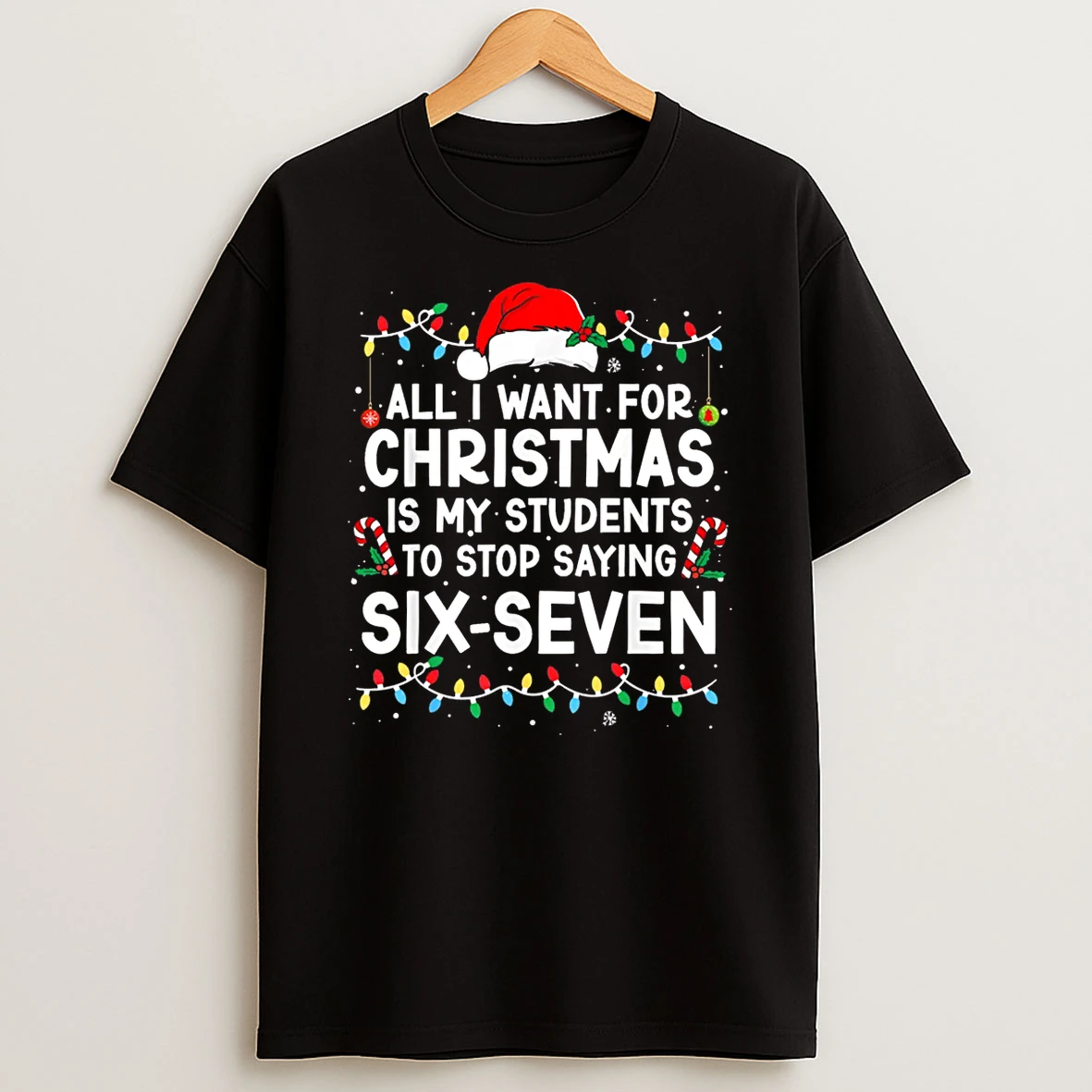 Students Saying 6 7 67 Six Seven Meme Teacher Christmas Shirts