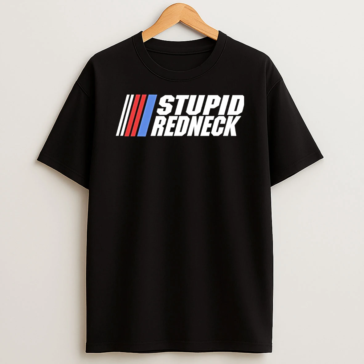 Stupid Redneck Nascar Parody Logo Shirts