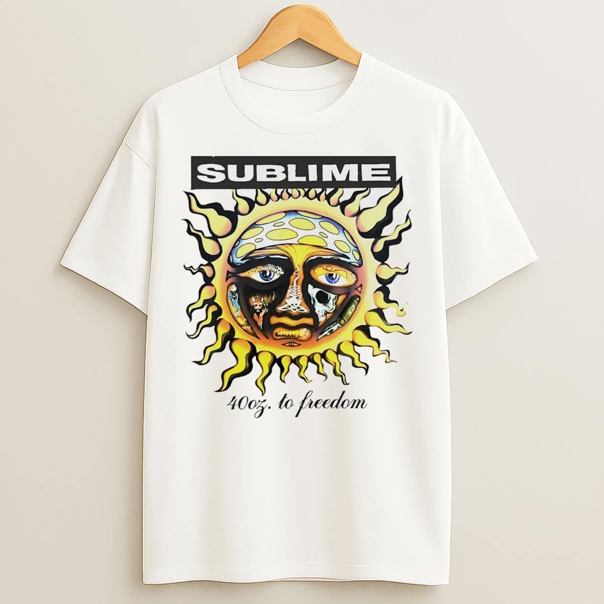 Sublime 40oz To Freedom T Shirts