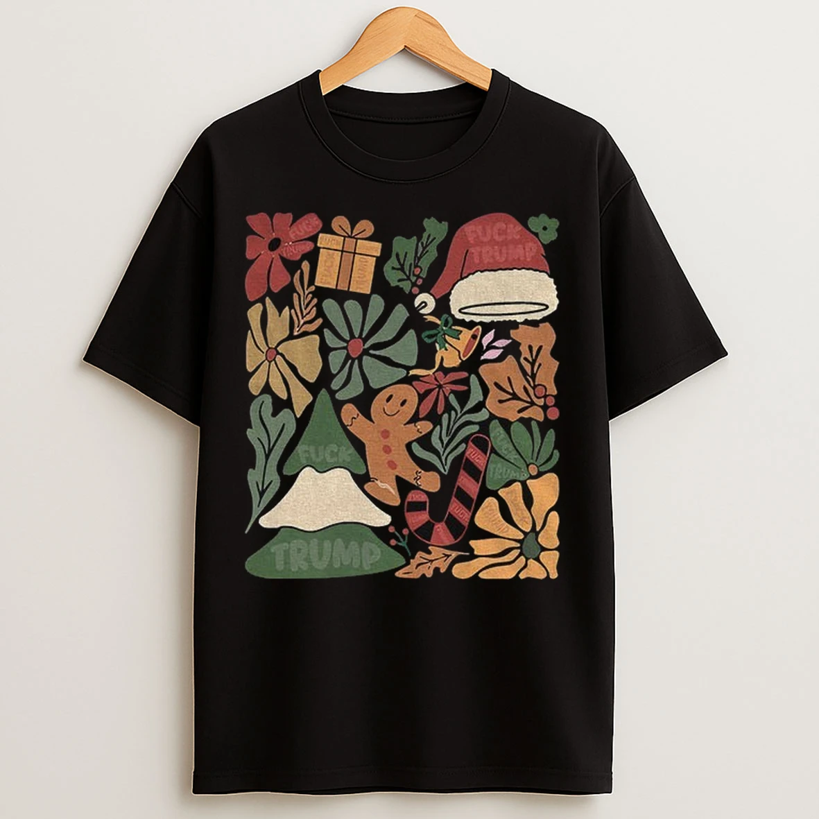 Subtle Anti Trump Christmas Fuck Trump Fdt T Shirts
