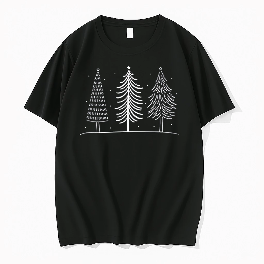 Subtle Fuck Trump Doodle Christmas Tree Shirts