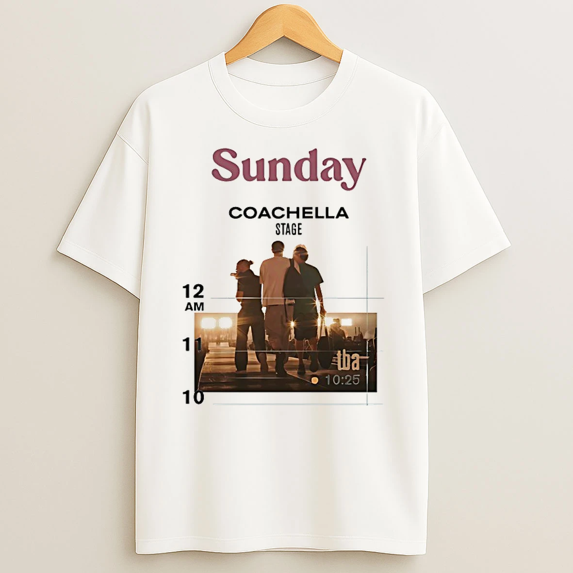 Sunday Coachella Stage Shirts