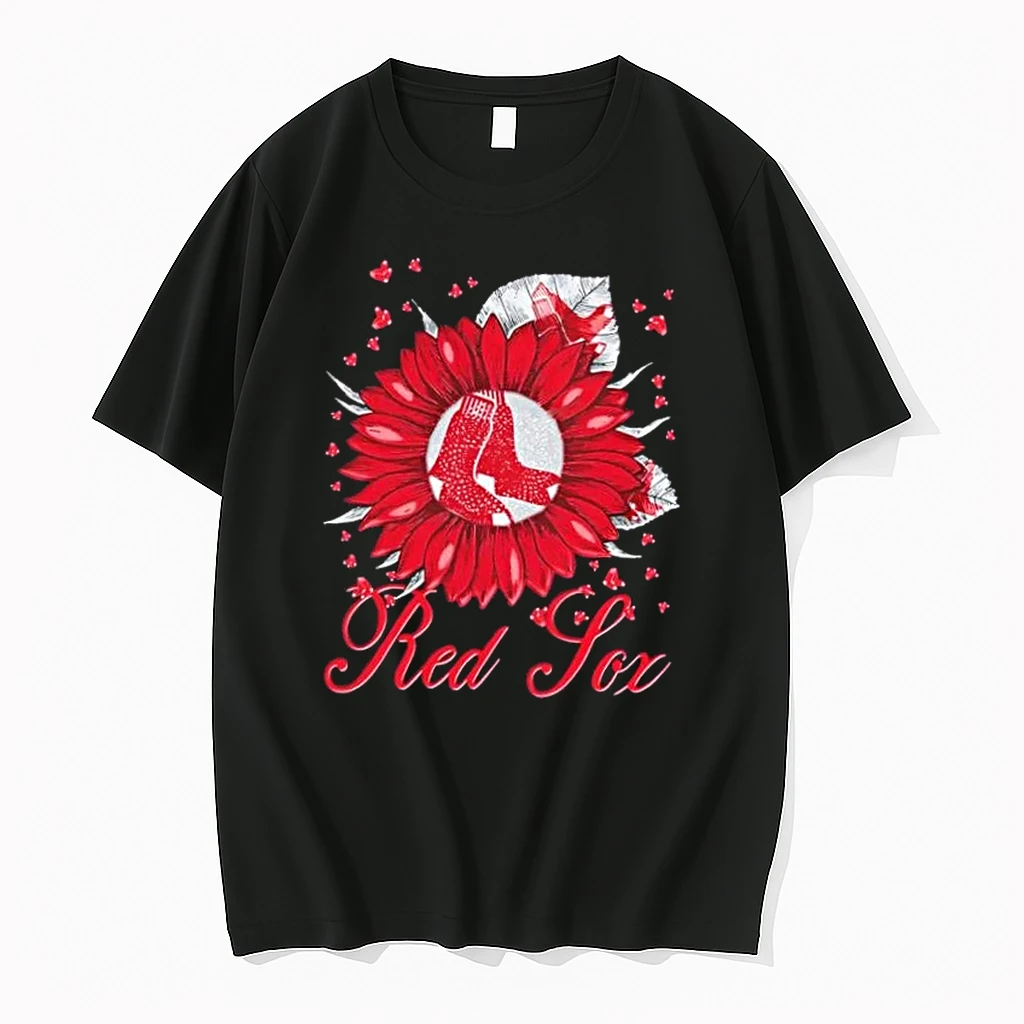 Sunflower X Boston Red Sox Baseball Logo Shirts