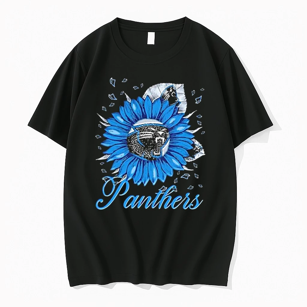 Sunflower X Carolina Panthers Football Logo Shirts