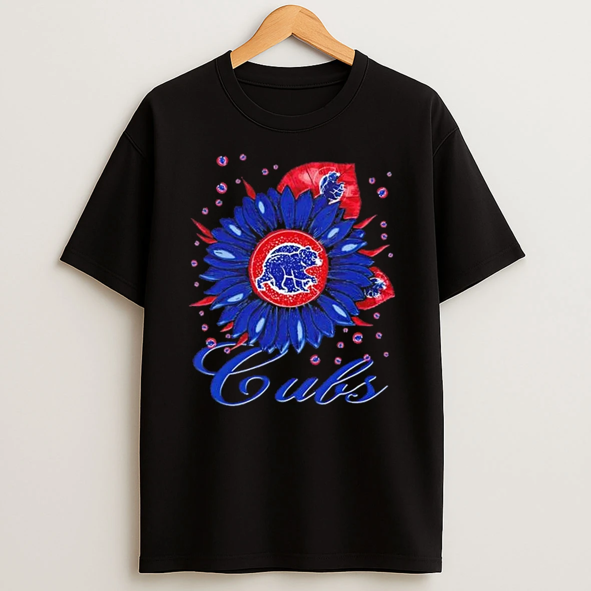 Sunflower X Chicago Cubs Baseball Logo Shirts