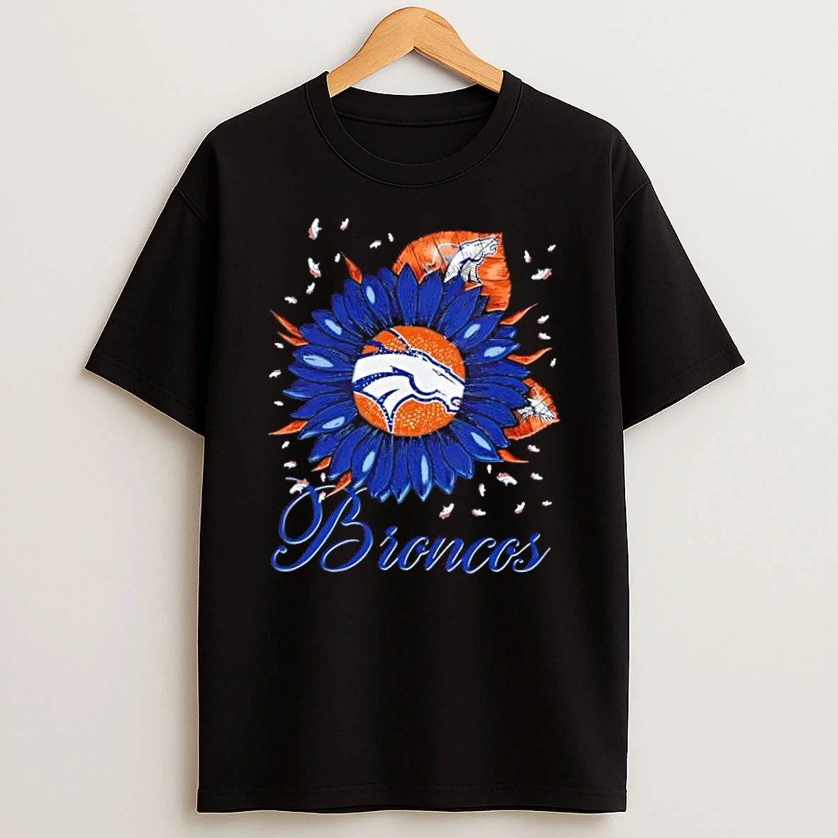 Sunflower X Denver Broncos Football Logo Shirts