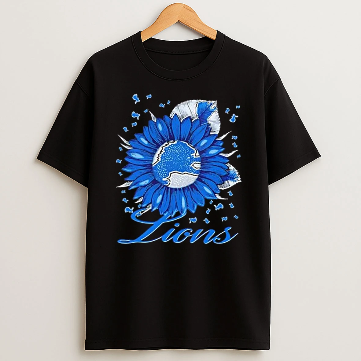 Sunflower X Detroit Lions Football Logo Shirts