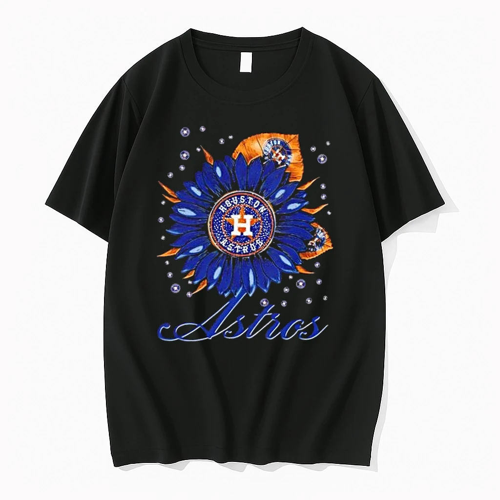 Sunflower X Houston Astros Baseball Logo Shirts