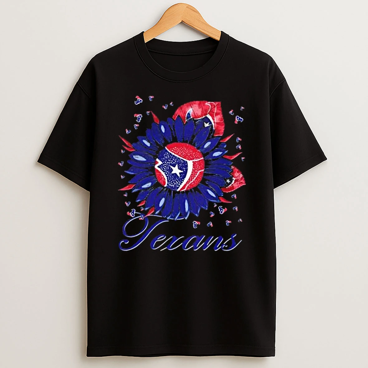 Sunflower X Houston Texans Football Logo Shirts