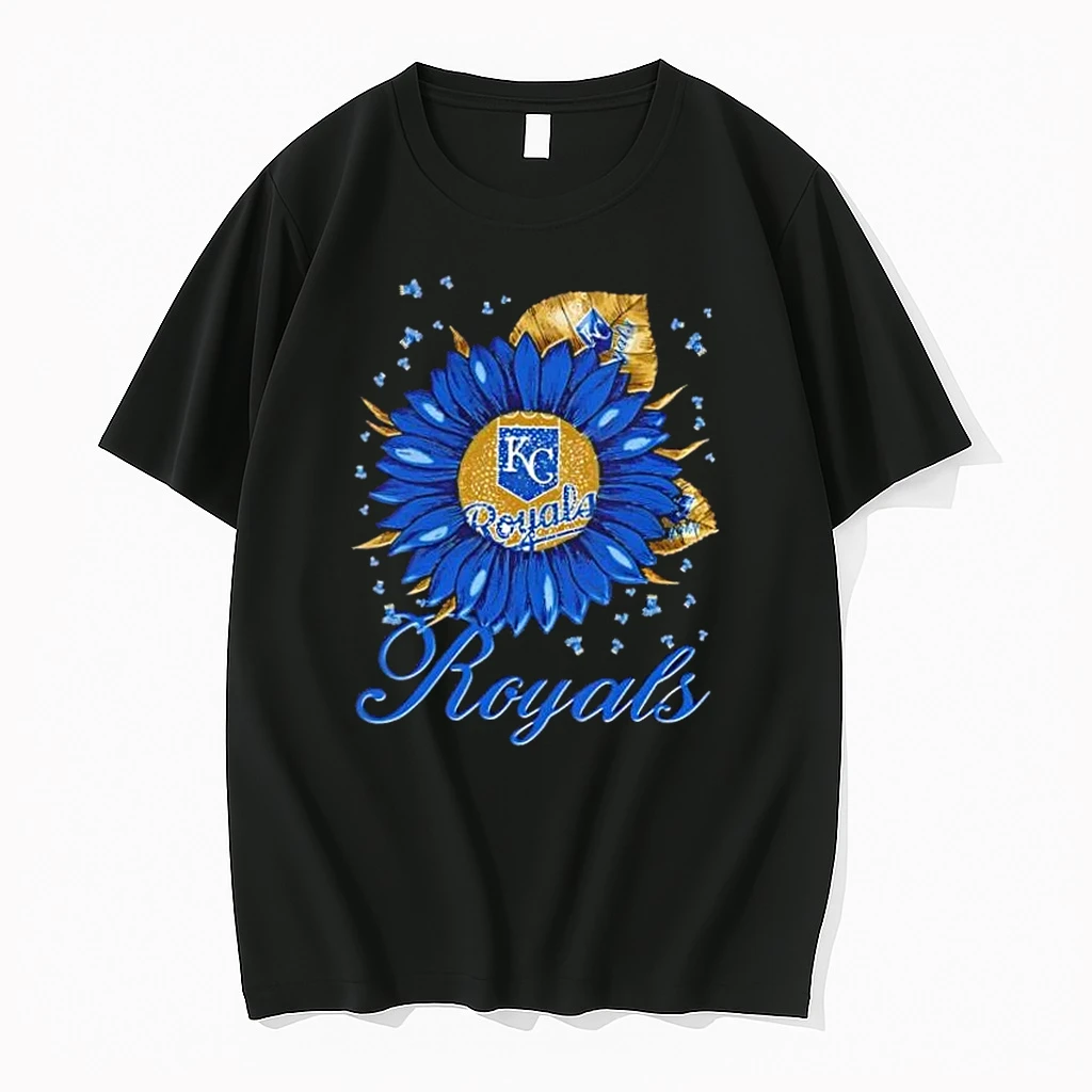 Sunflower X Kansas City Royals Baseball Logo Shirts