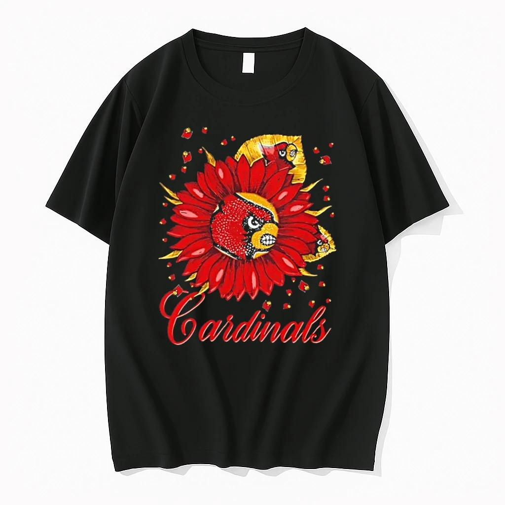 Sunflower X Louisville Cardinals Football Logo Shirts