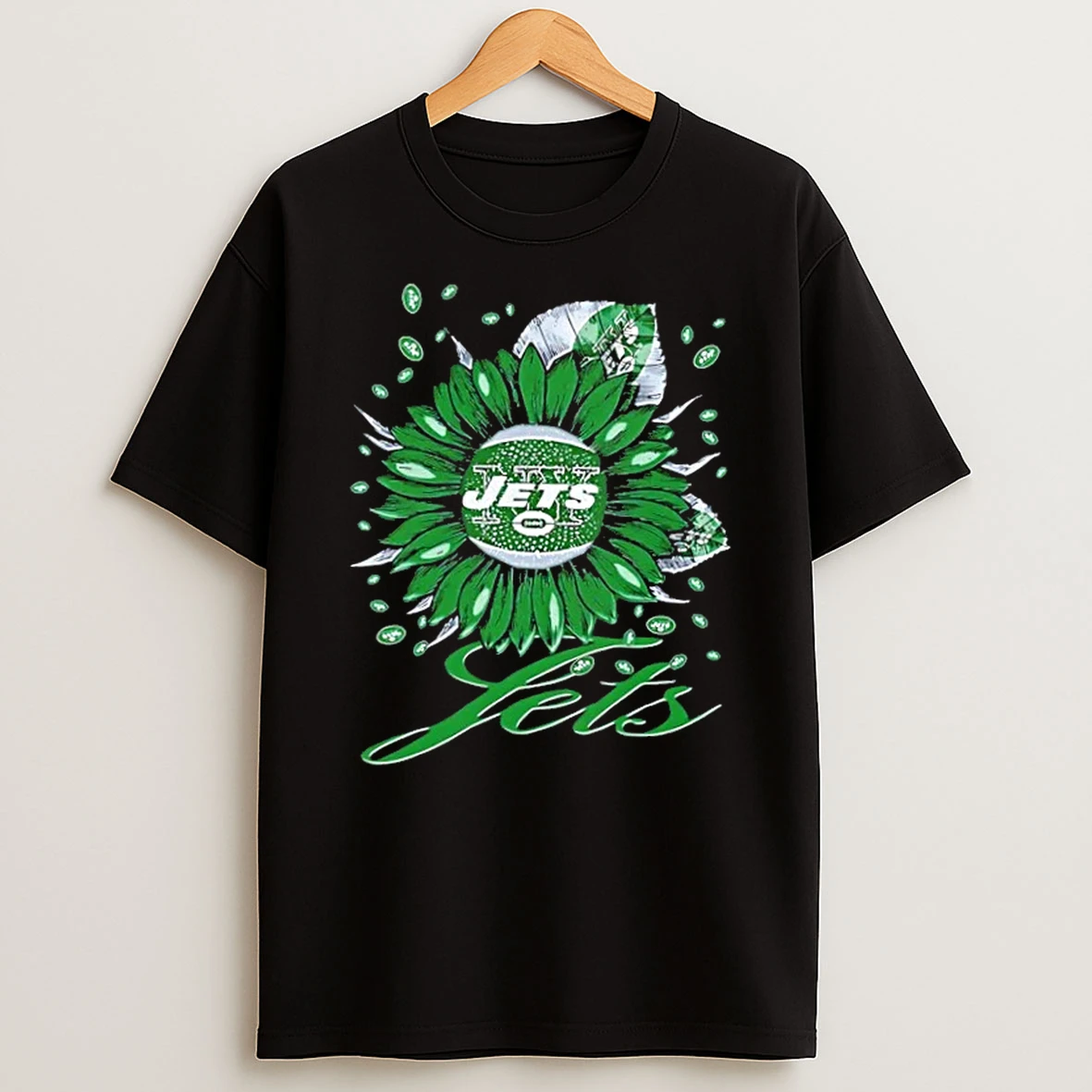 Sunflower X New York Jets Football Logo Shirts