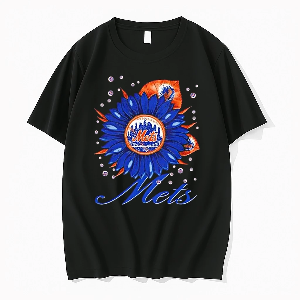 Sunflower X New York Mets Baseball Logo Shirts