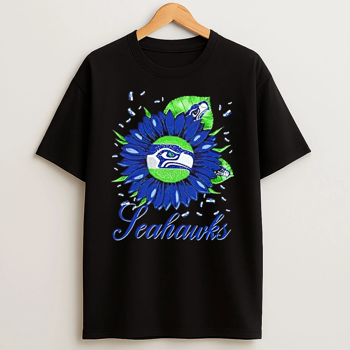 Sunflower X Seattle Seahawks Football Logo Shirts
