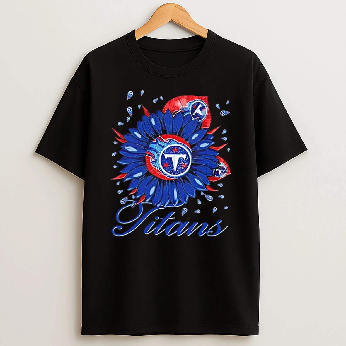 Sunflower X Tennessee Titans Football Logo Shirts