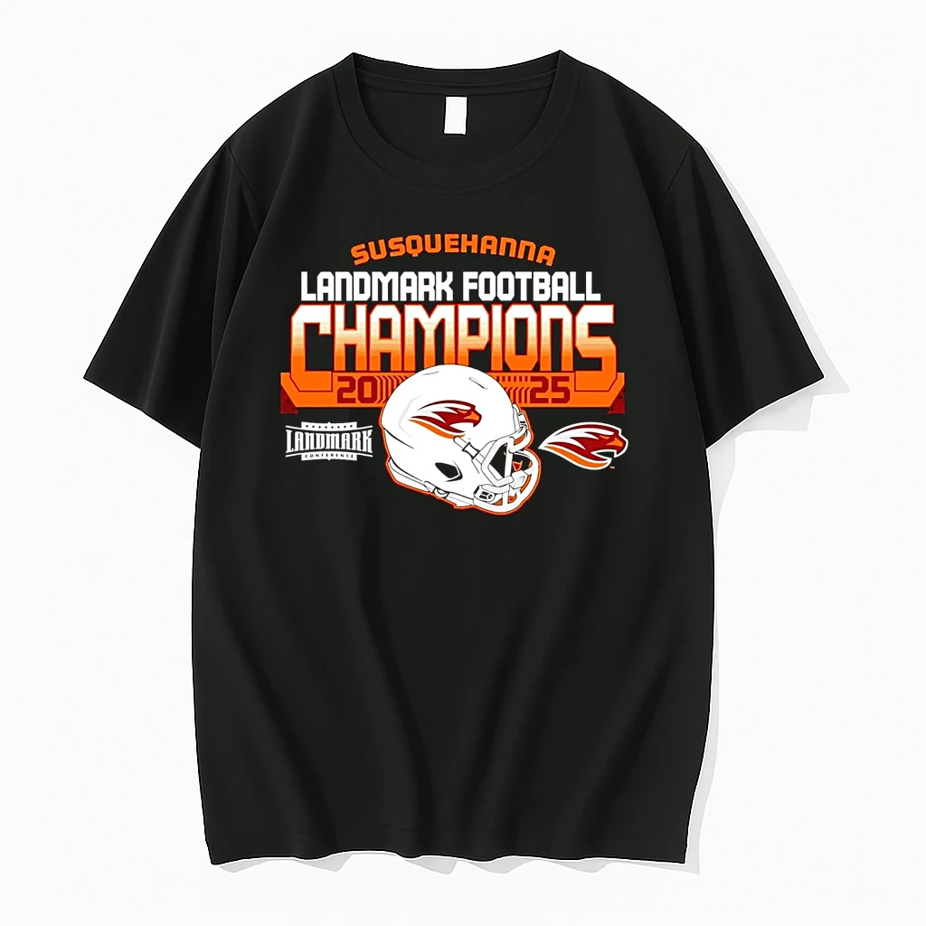 Susquehanna River Hawks Landmark Football Champions 2025 Shirts