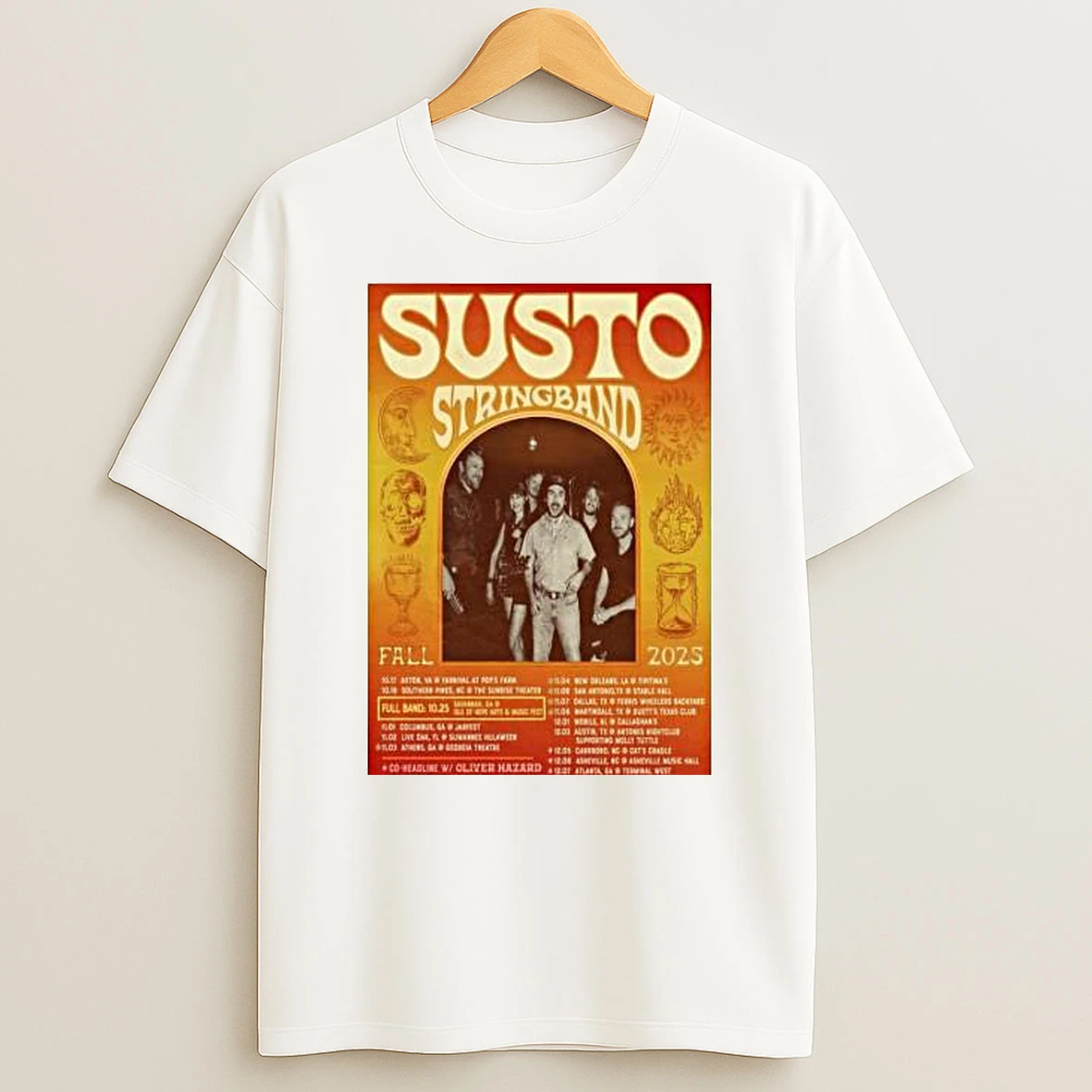 Susto Stringband Fall Tour 2025 Shirts