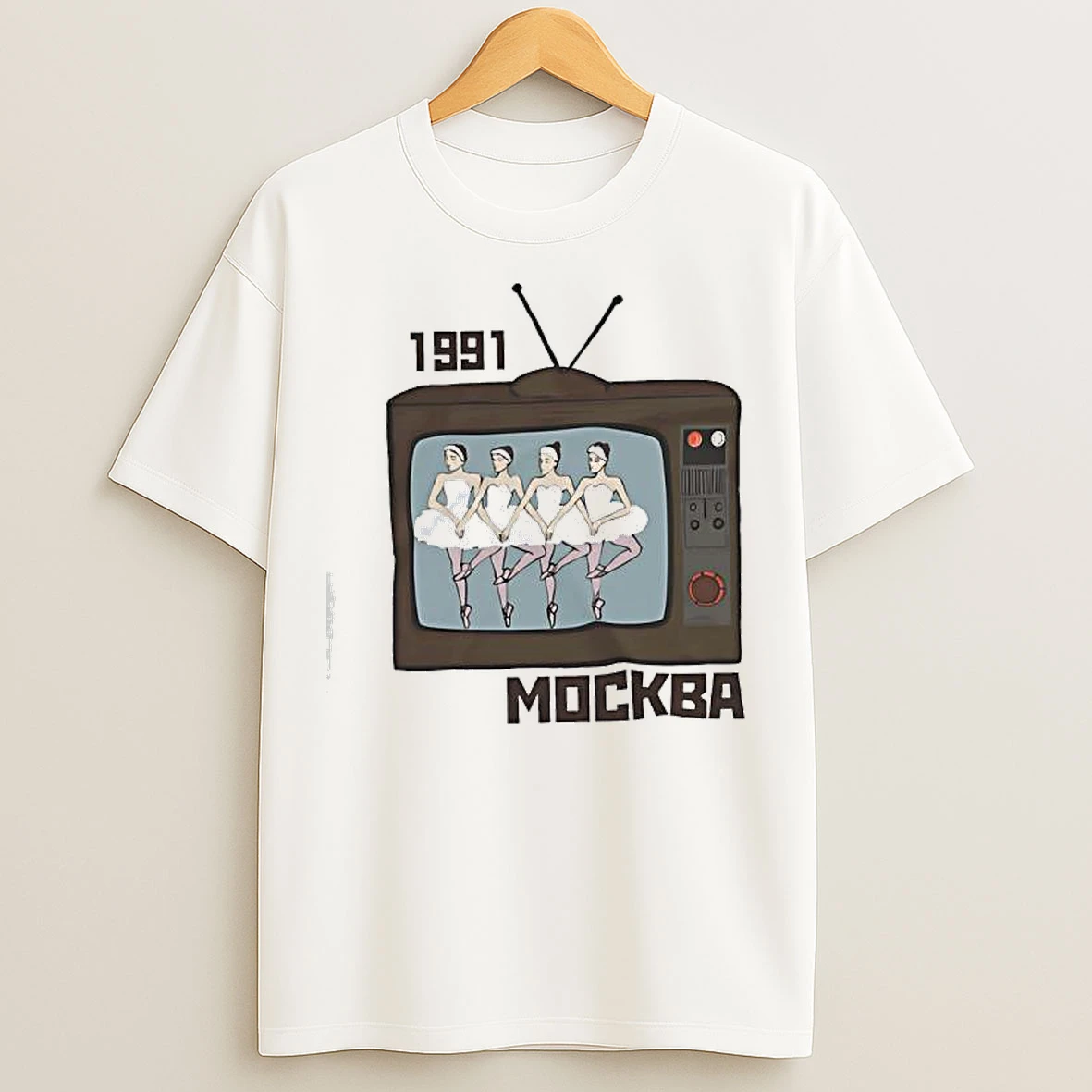 Swan Lake Moscow91 1991 Television Graphic T Shirts