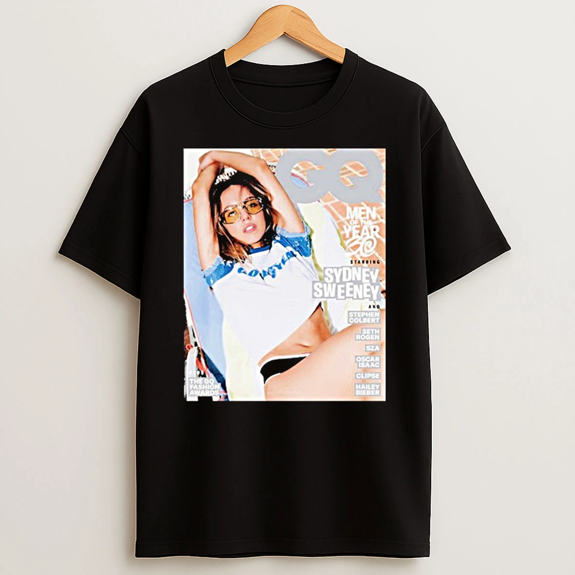 Sydney Sweeney Men Of The Year 30 The Gq Fashion Awards Shirts
