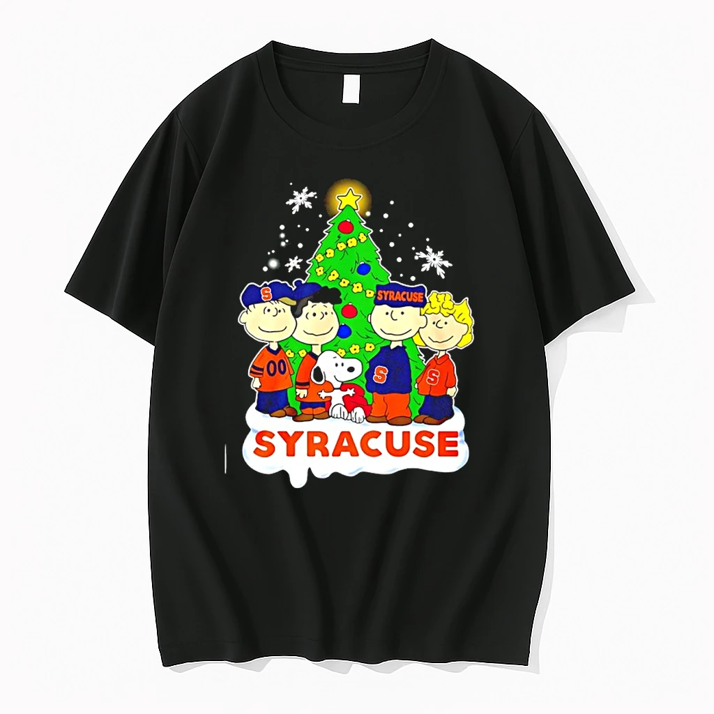 Syracuse Orange Snoopy And The Peanuts Christmas 2025 Shirts