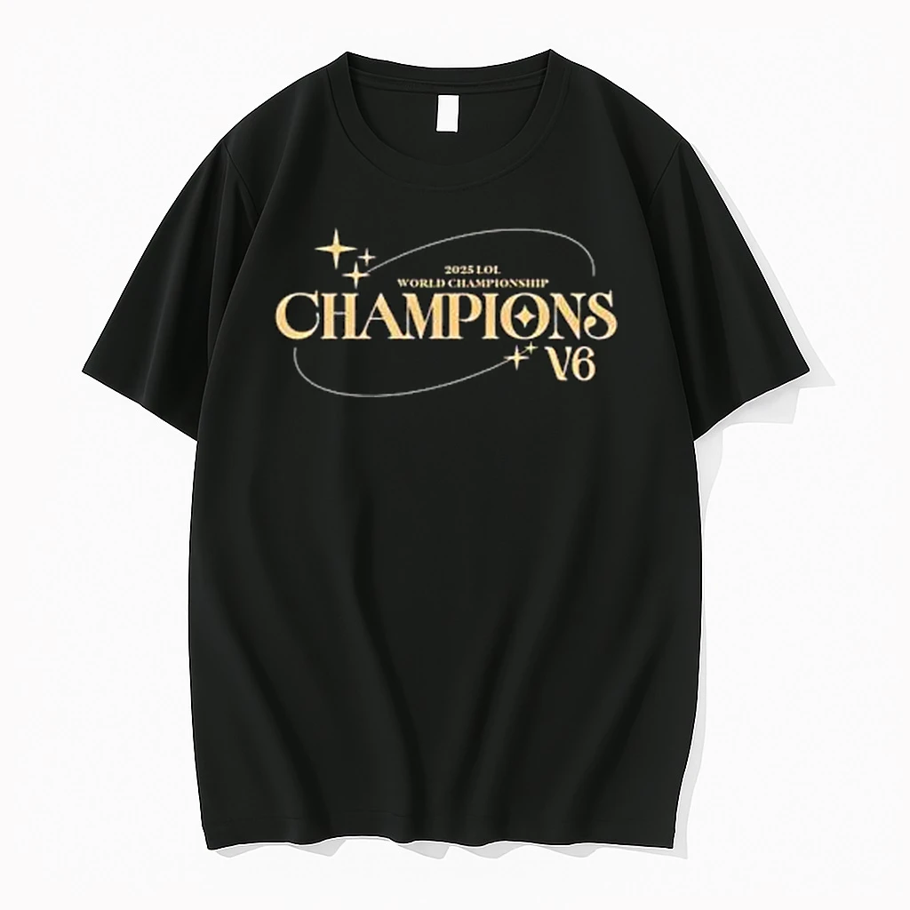 T1 2025 World Champions V6 Shirts