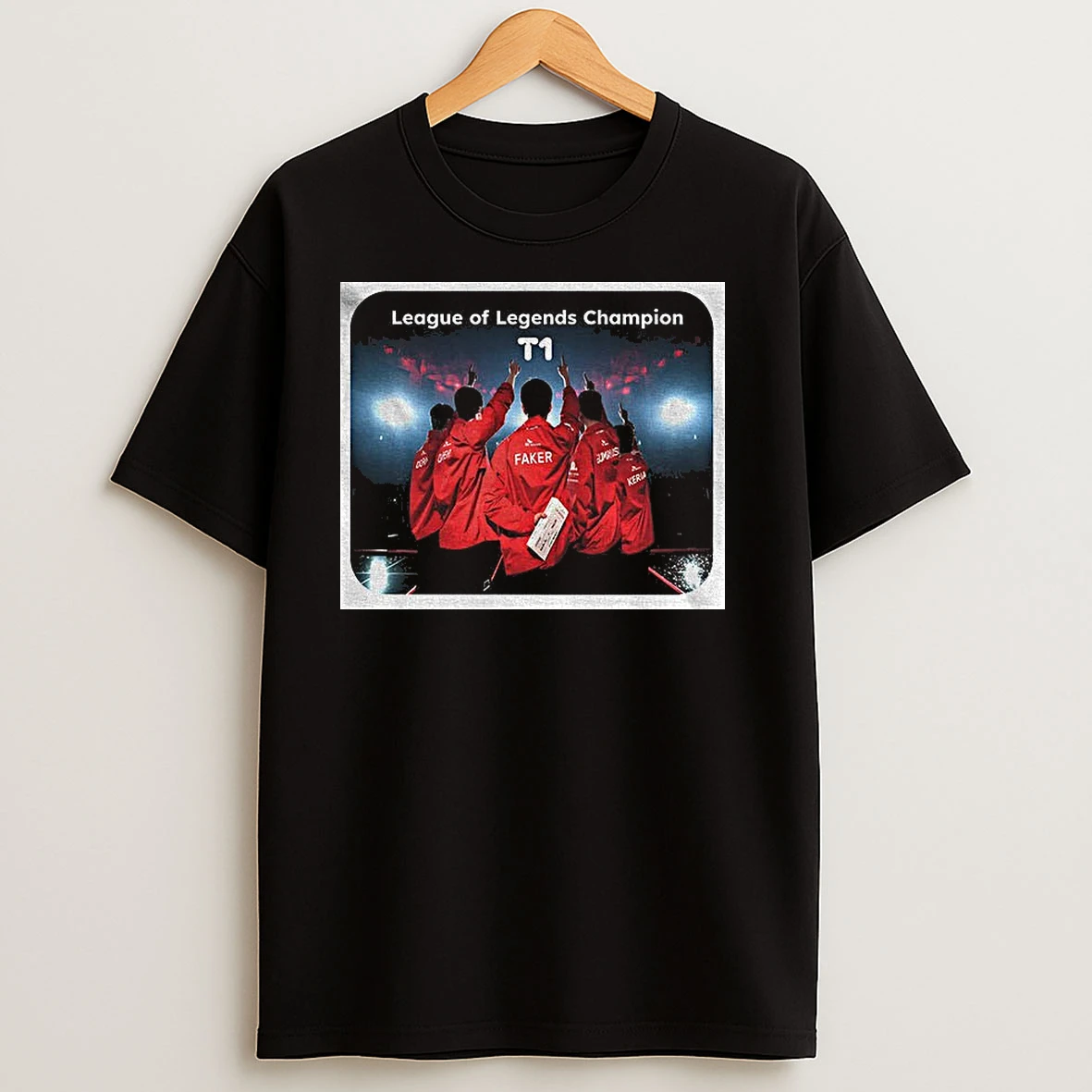 T1 Faker League Of Legends Champion League Of Legends Worlds 2025 T Shirts