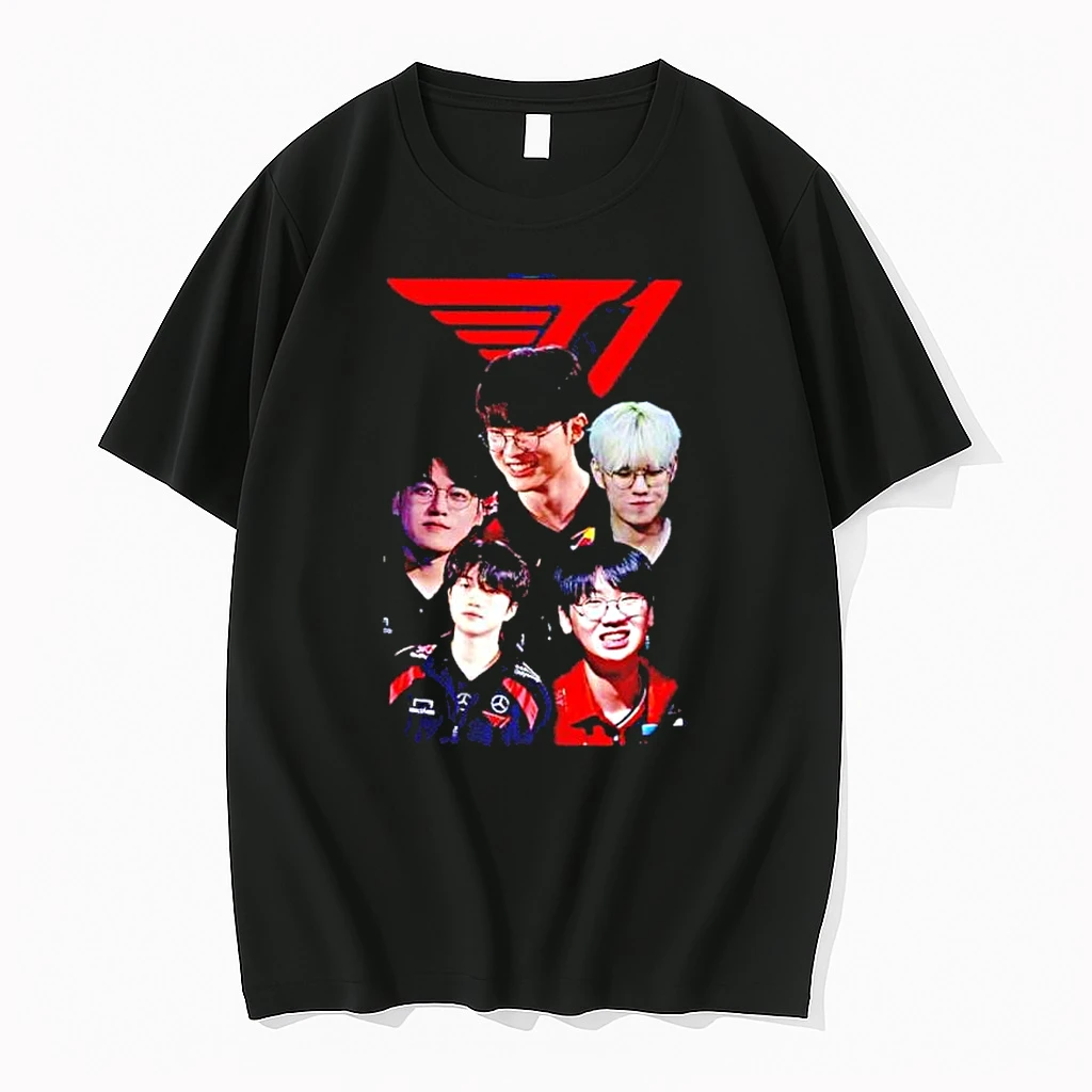 T1 Squad The Faces Of Victory Shirts