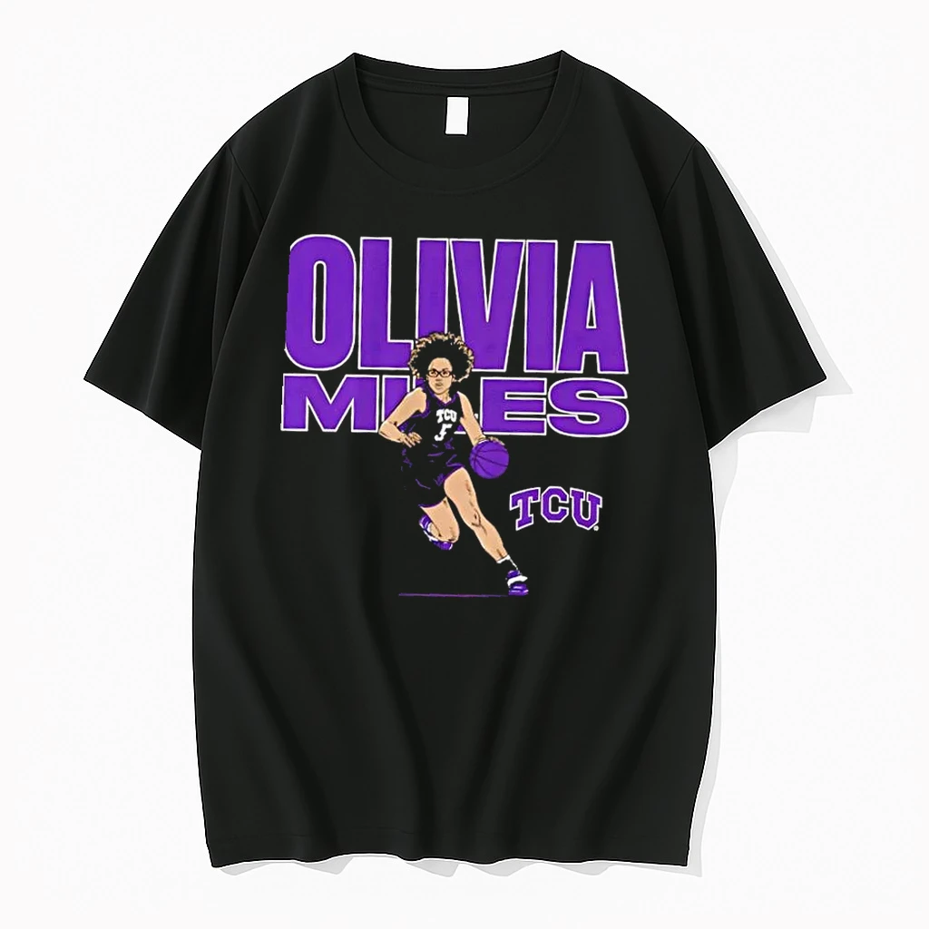 Tcu Basketball Olivia Miles Name Pose Shirts