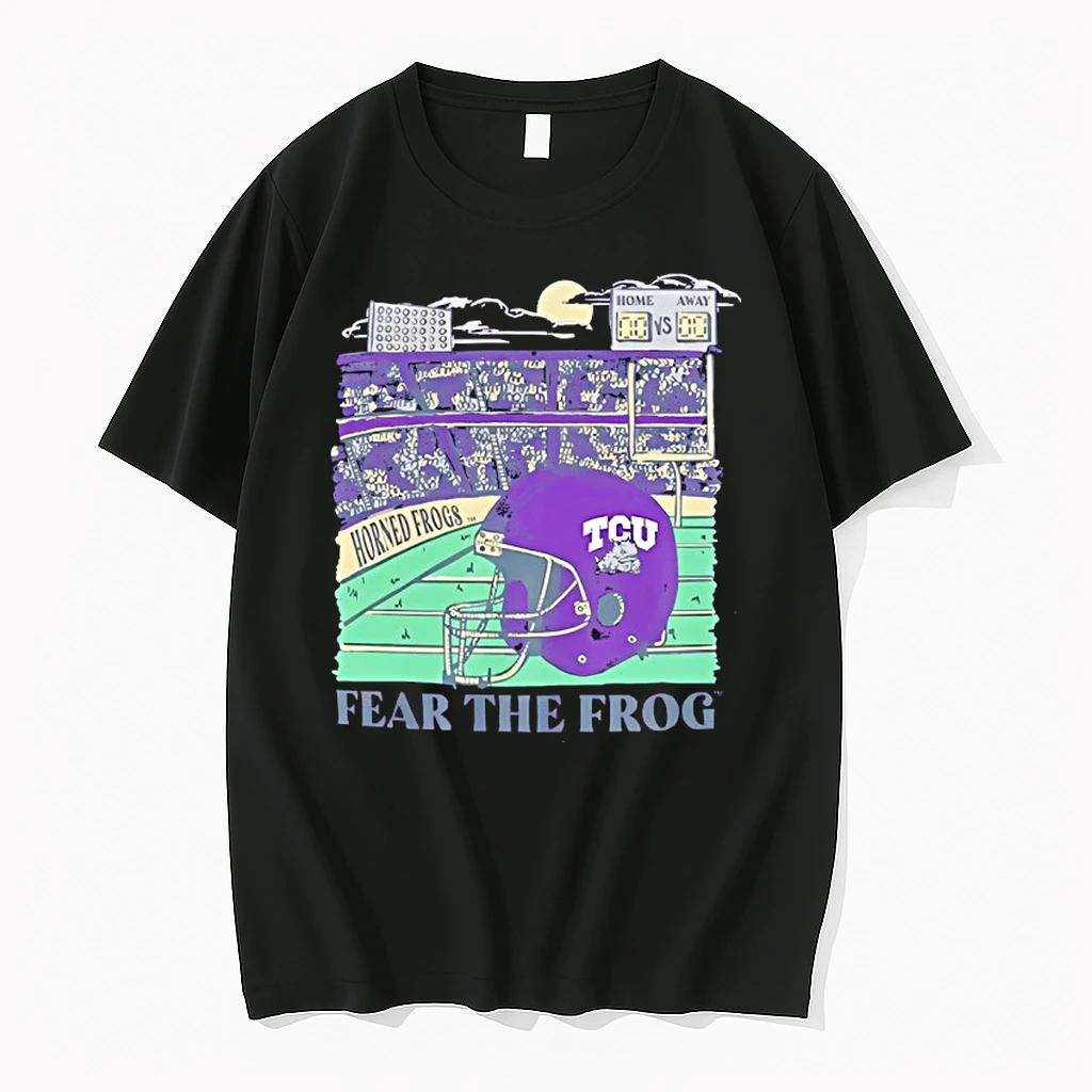 Tcu Horned Frogs Football Fear The Frog Stadium Helmet Shirts