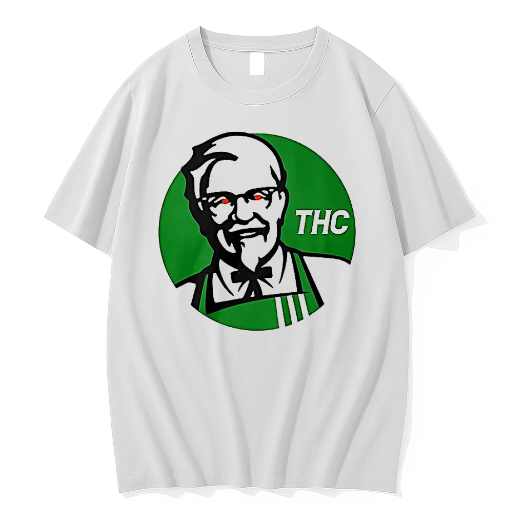 Thc X Kfc Logo Parody Shirts