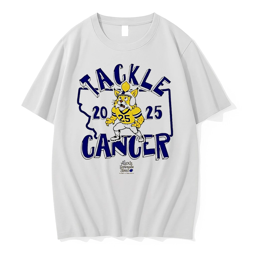 Tackle Cancer 2025 Fundraiser Mascot Shirts