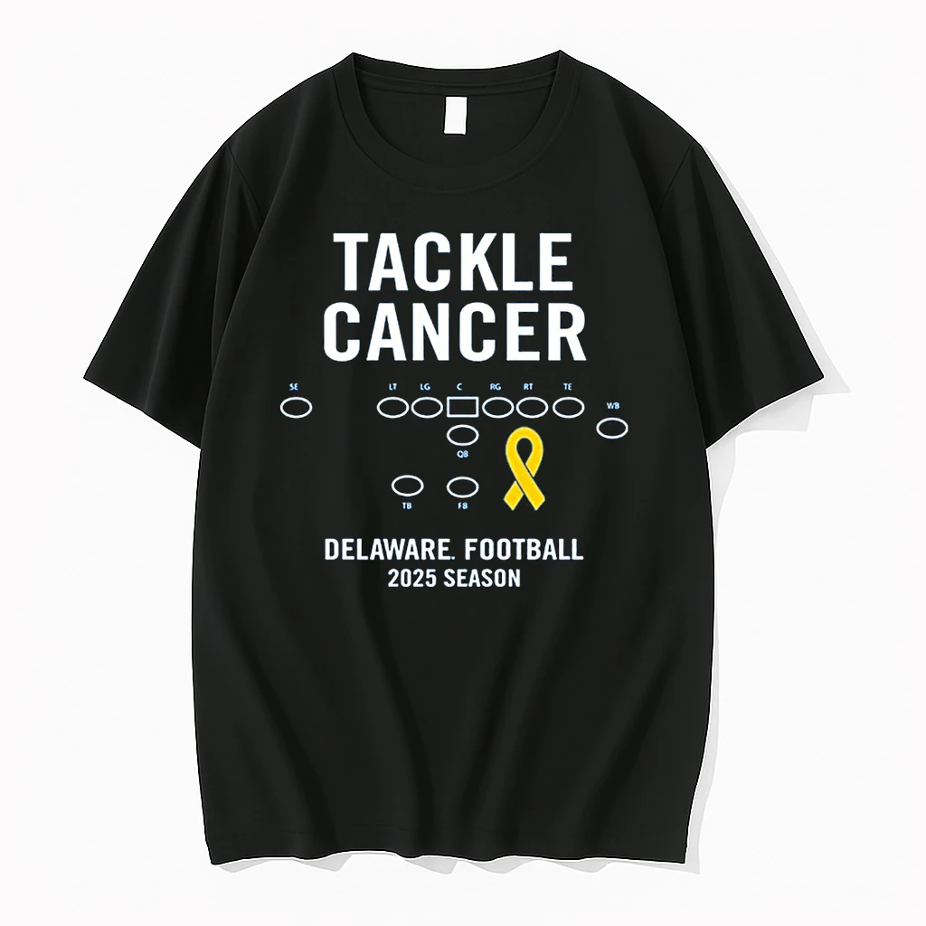 Tackle Cancer Delaware Football 2025 Season Shirts