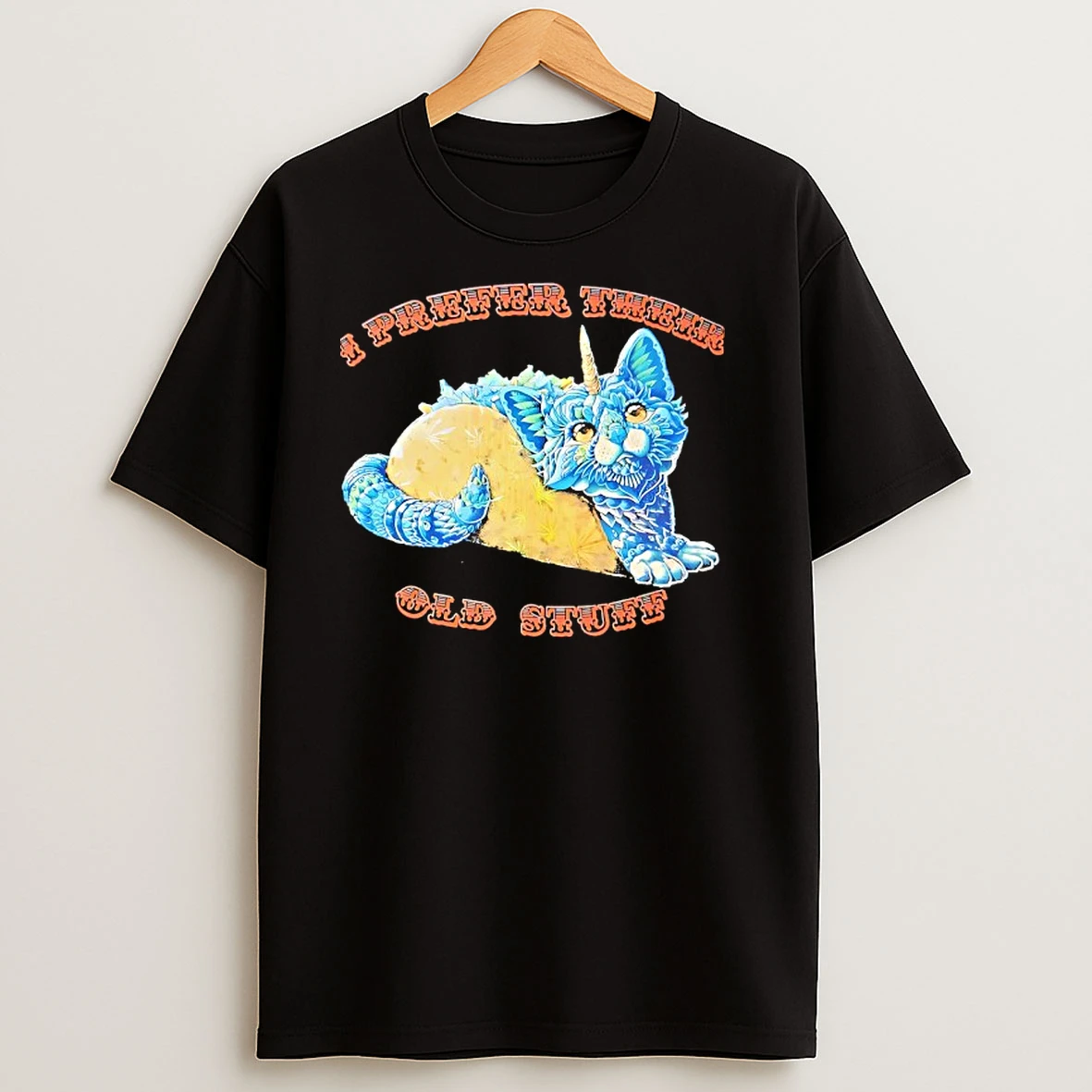 Tacocat Blue I Prefer Their Old Stuff T Shirts