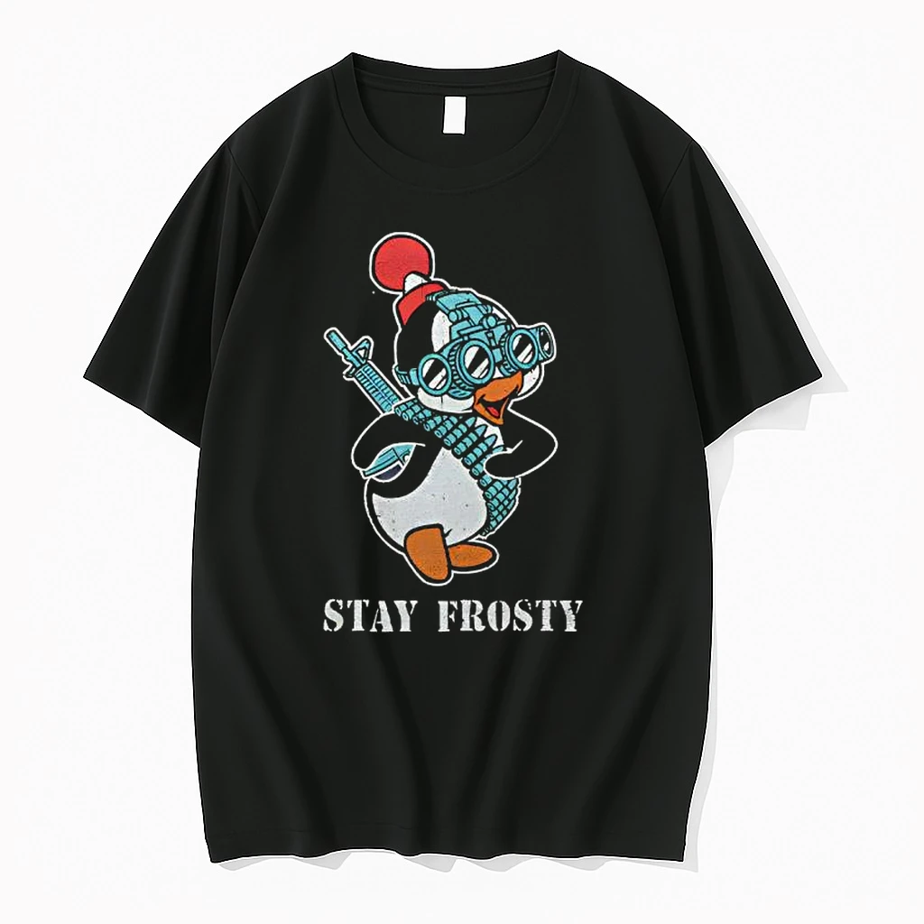 Tactical Penguin Stay Frosty Shirts