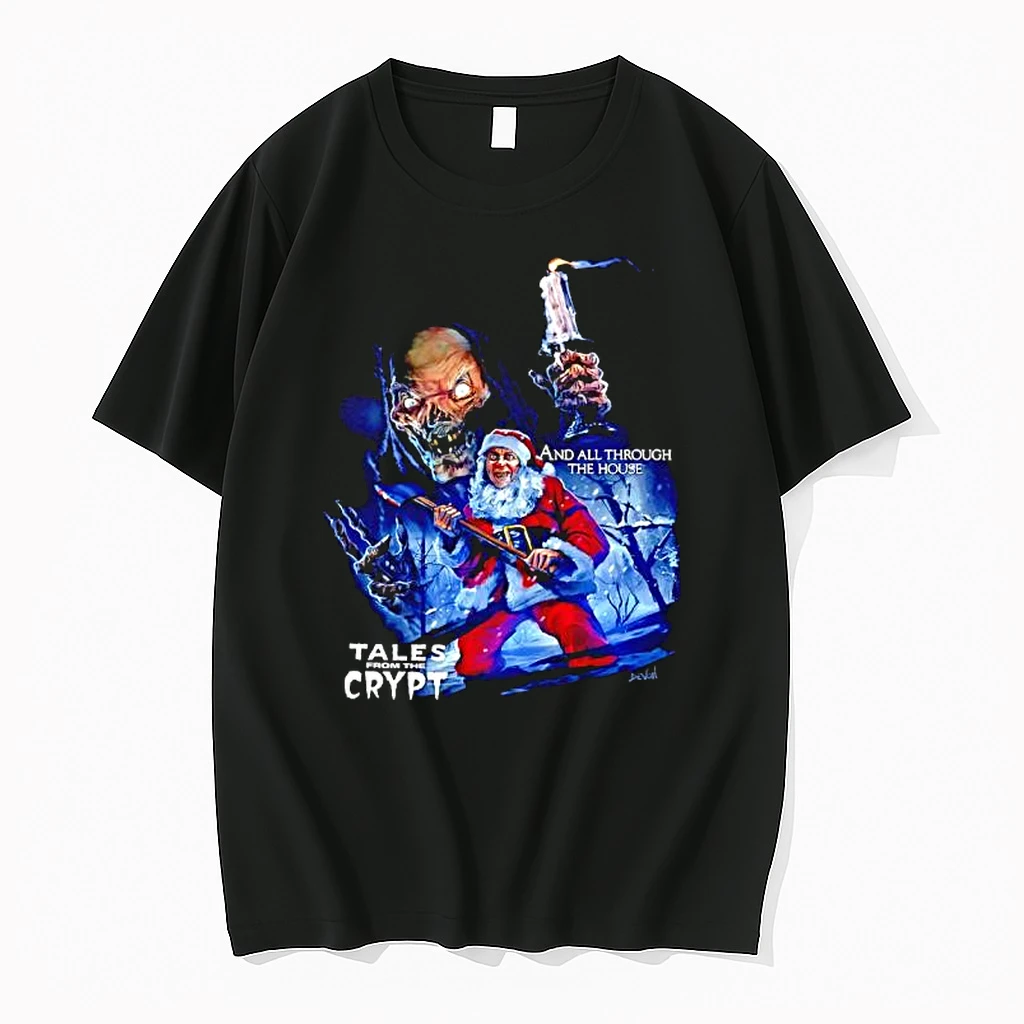 Tales From The Crypt All Through The House Santa Claus Shirts