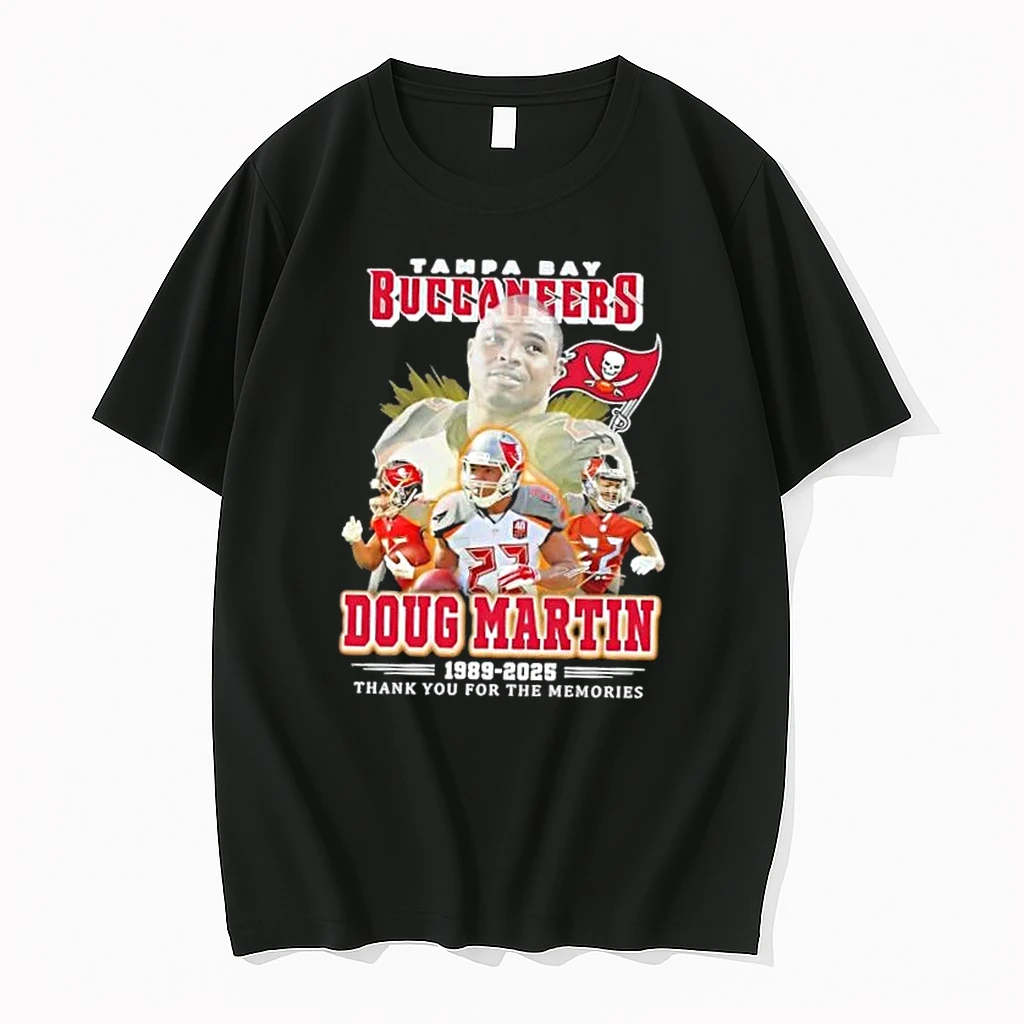 Tampa Bay Buccaneers Doug Martin 1989 2025 Thank You For The Memories Shirts