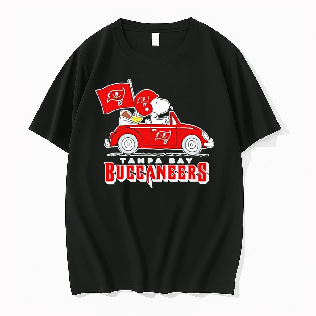 Tampa Bay Buccaneers Football X Snoopy Drive Car Shirts