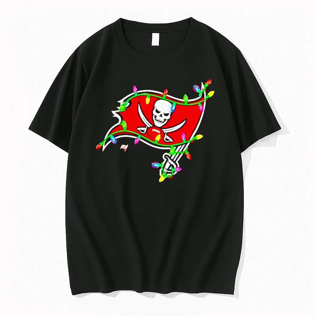 Tampa Bay Buccaneers Logo Holiday Lights Shirts