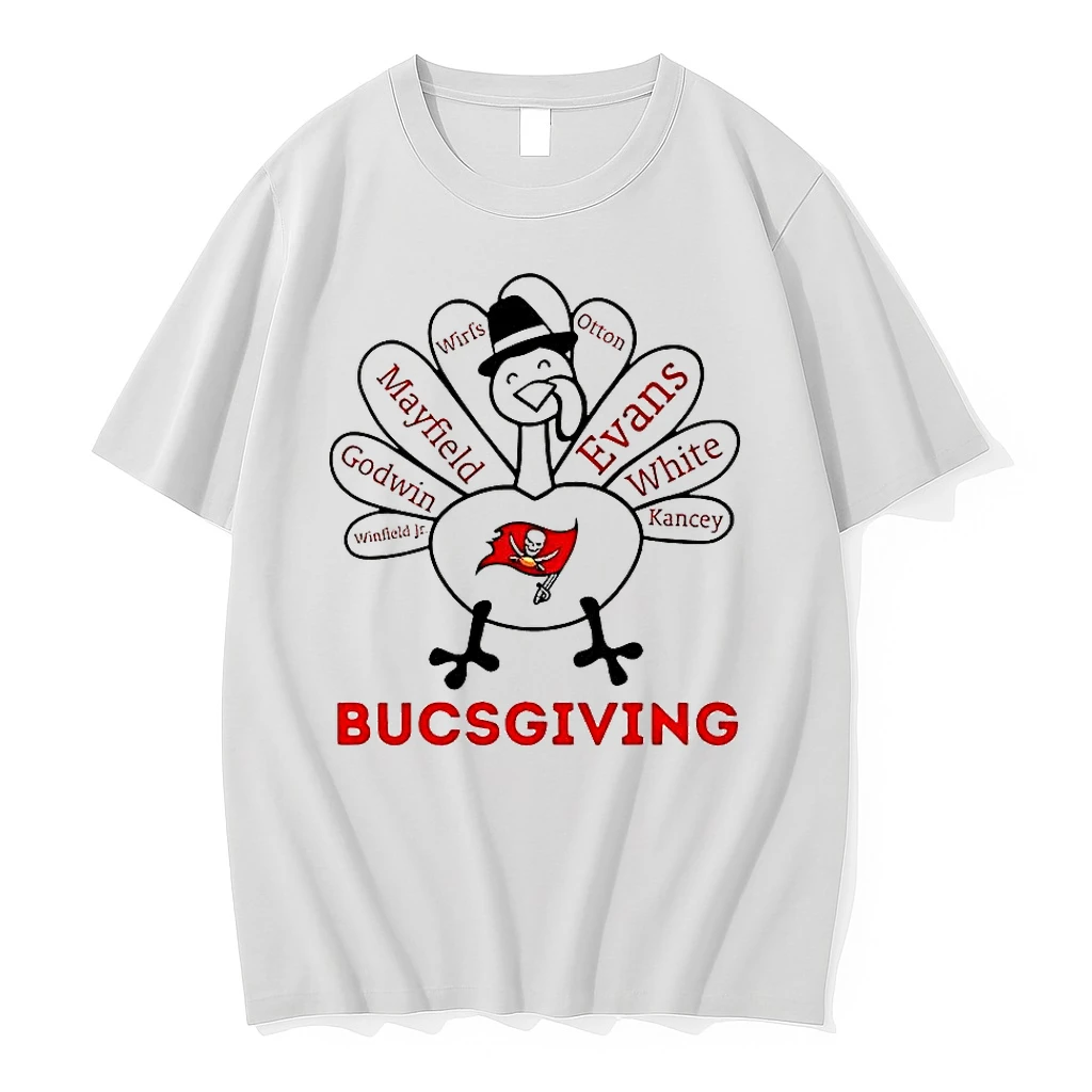 Tampa Bay Buccaneers Turkey Bucsgiving Thanksgiving With Heroes Shirts