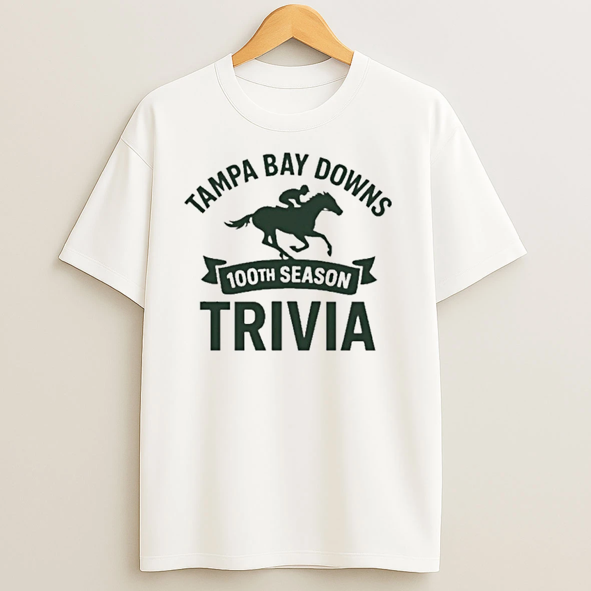 Tampa Bay Downs 100th Season Trivia 2025 T Shirts