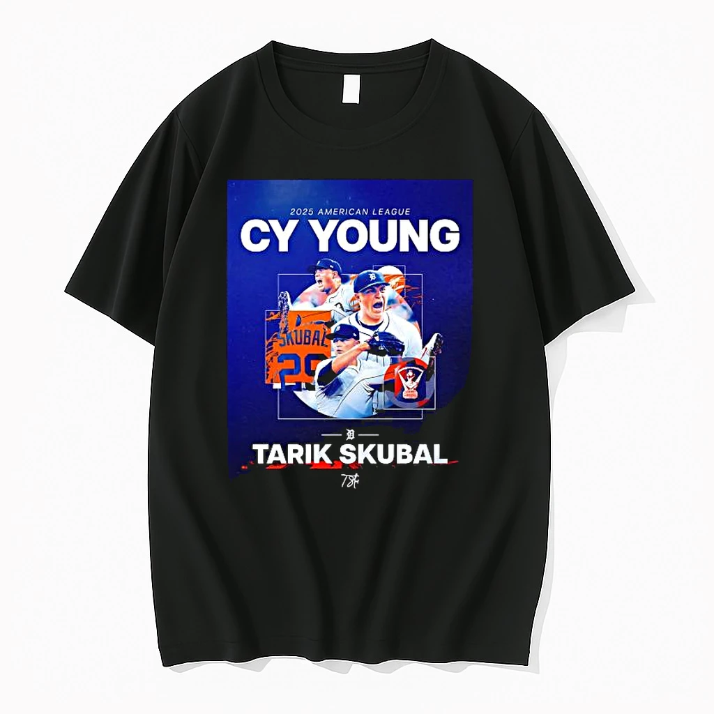 Tarik Skubal 2025 American League Cy Young Award Shirts