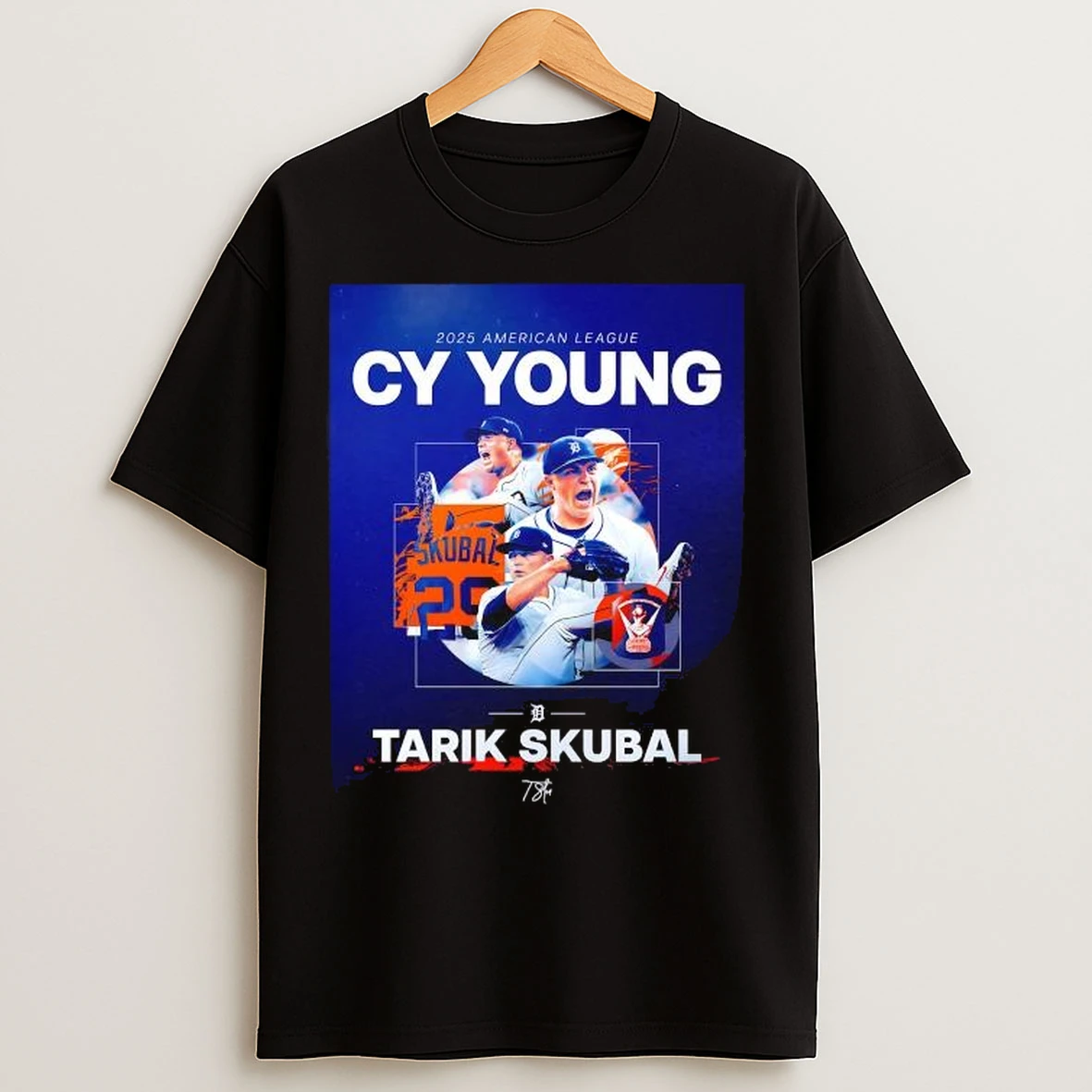 Tarik Skubal 2025 American League Cy Young Award T Shirts
