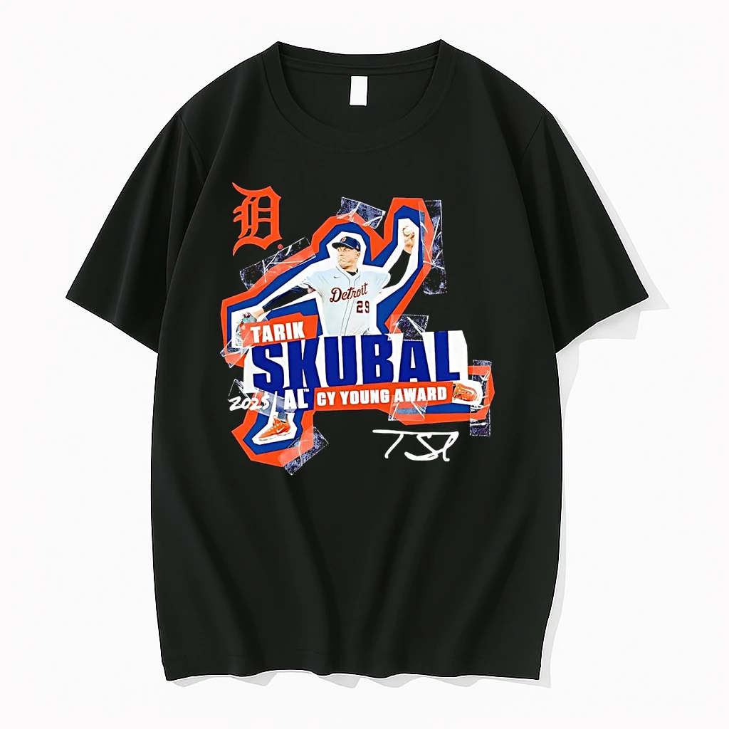 Tarik Skubal Al Cy Young Award 2025 Detroit Tigers Shirts