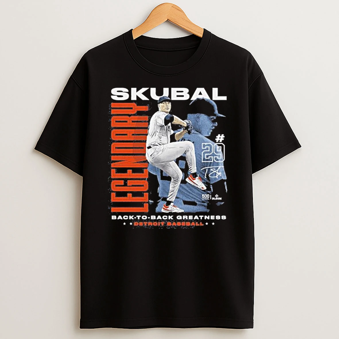 Tarik Skubal Detroit Tigers Legendary Back 2 Back Greatness Shirts