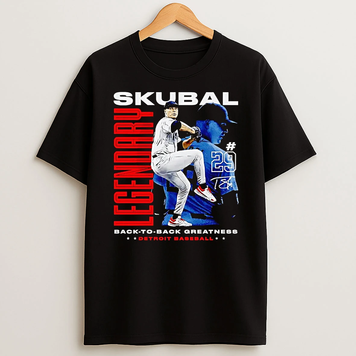 Tarik Skubal Legendary Back To Back Greatness Shirts