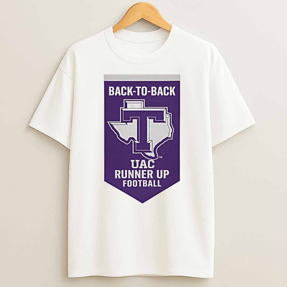 Tarleton State Texans Back To Back Uac Runner Up Football Shirts