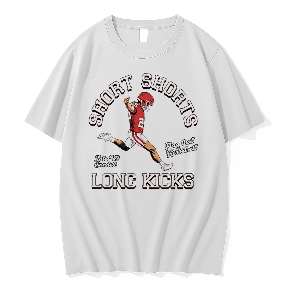 Tate Sandell Short Shorts Long Kicks Flag That Herbstreit Shirts