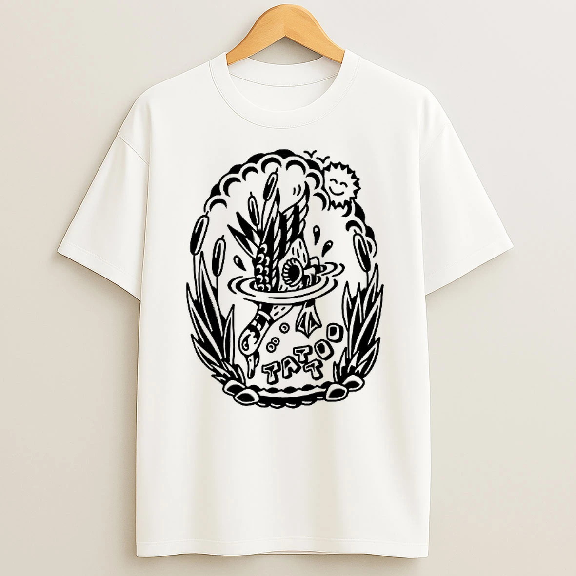 Tattoo Duck Splash Shirts